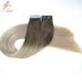 Hot Selling Double Drawn European Ombre Color Tape in Hair Extension